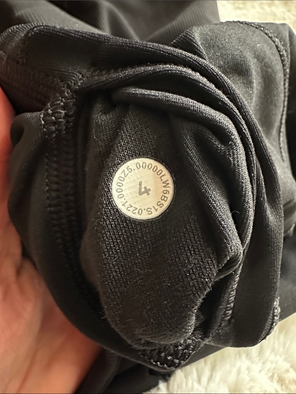 Lululemon Ribbed Contoured High Rise Crop - Picture 10 of 11
